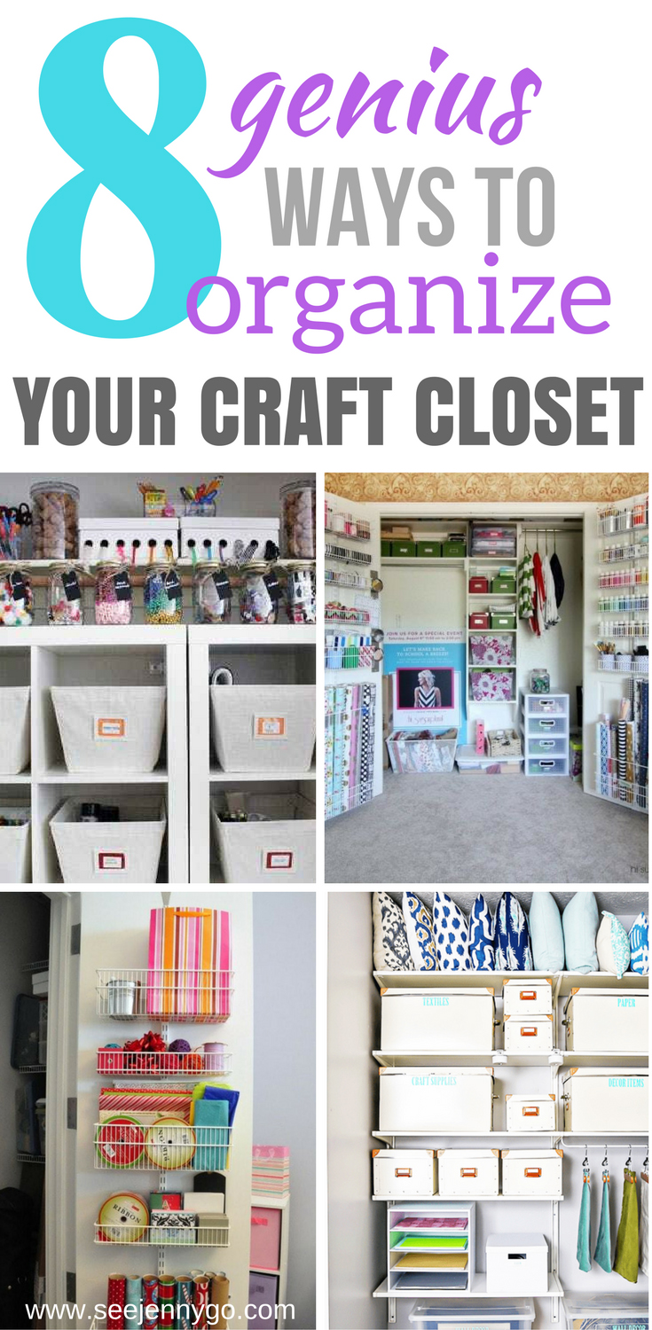 How to Organize your craft closet
