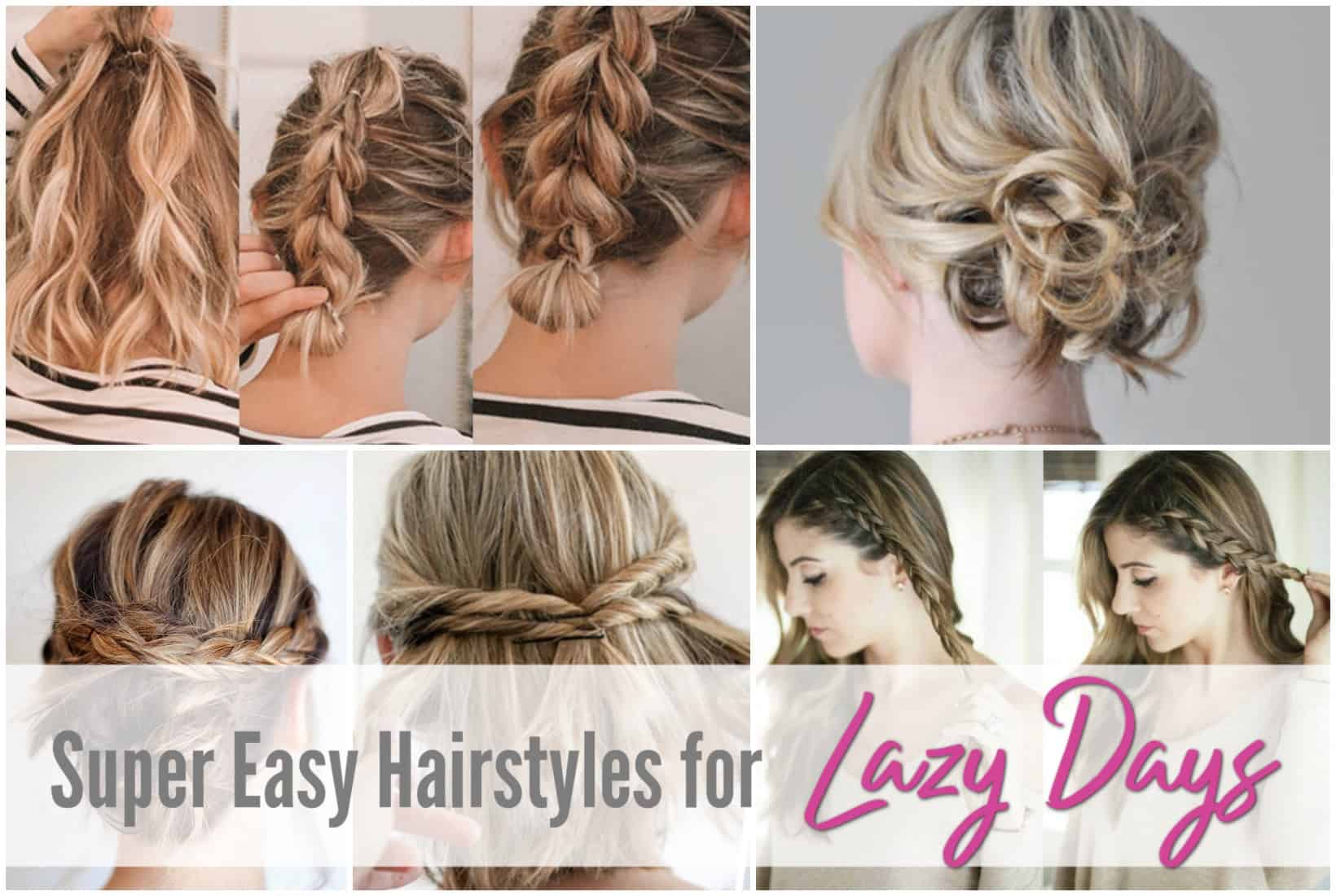 8 Beyond Easy 5 Minute Hairstyles for Those Crazy Busy Mornings