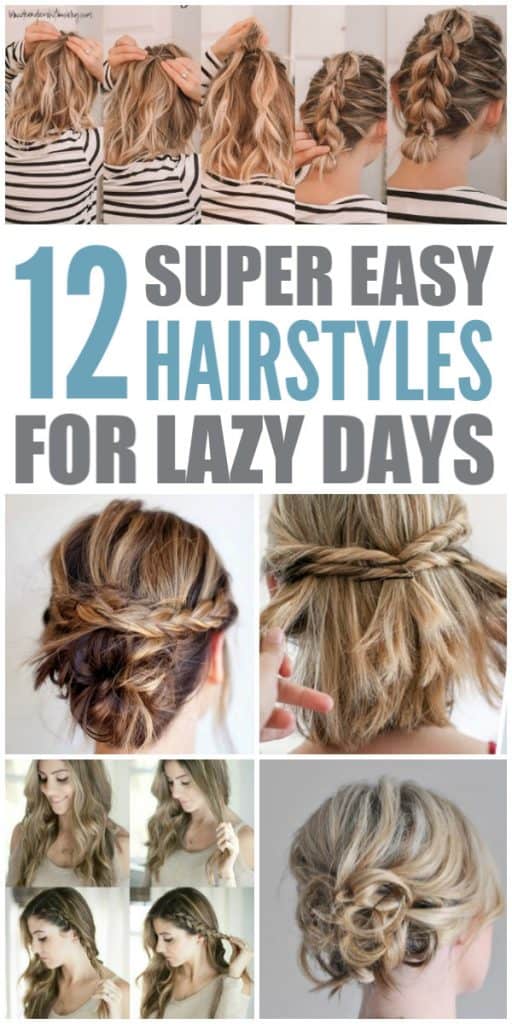 lazy girl hair styles