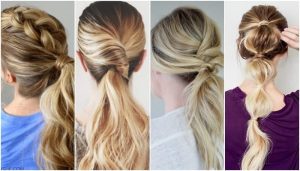 easy ponytails