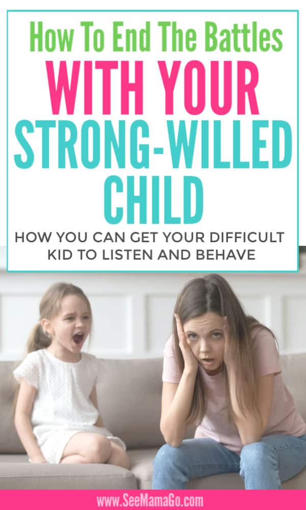 How to end the battle with your strong-willed child