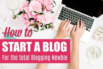 how to start a blog