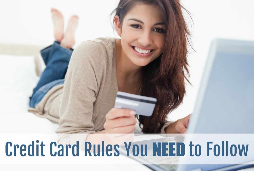 credit card rules to follow