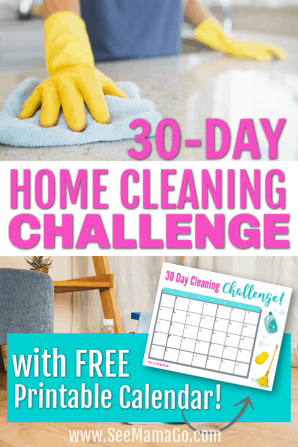 30-Day Home Cleaning Challenge