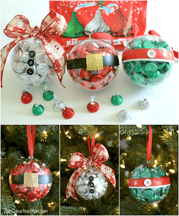  Easy and simple DIY Christmas Ornaments , crafts for kids, Holidays
