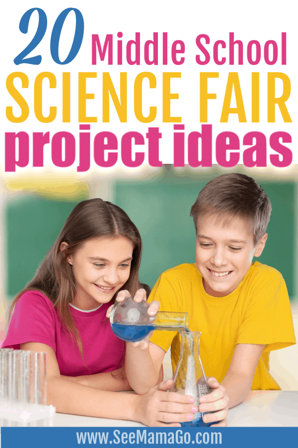 middle school science fair project ideas. Fun and easy experiment ideas for school.