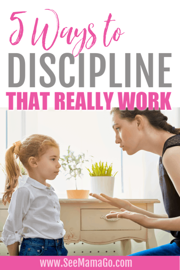 discipline that works, 5 ways to discipline kids, positive parenting, stop yelling, avoid punishment, how to use praise and encouragement with your kids.