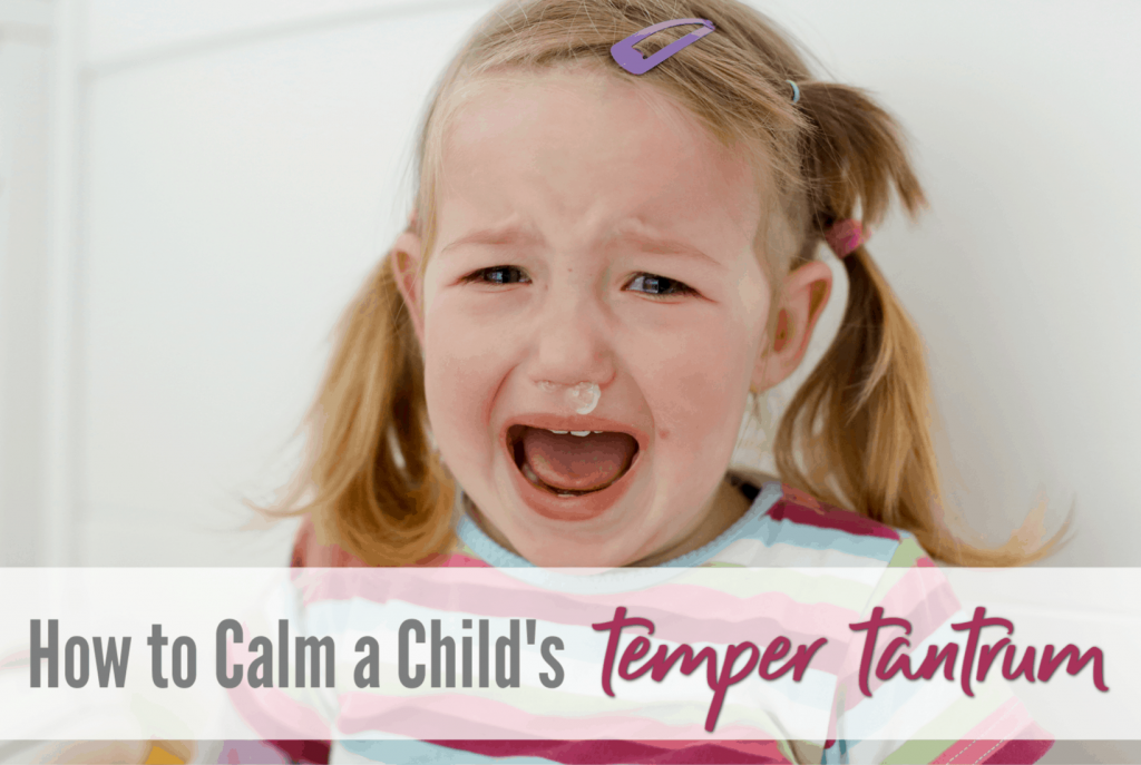 tips and tricks to stopping a temper tantrum in toddlers