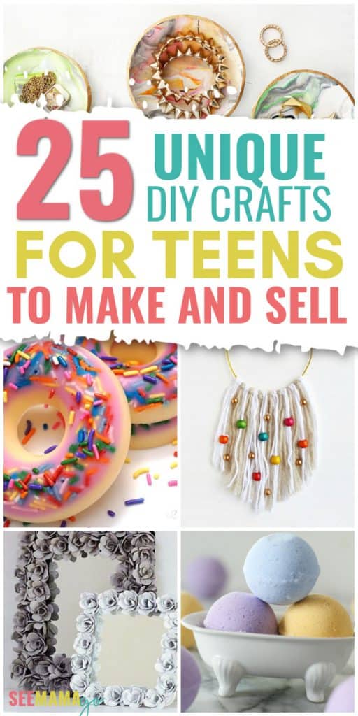25 Unique DIY crafts for your teens to make and sell