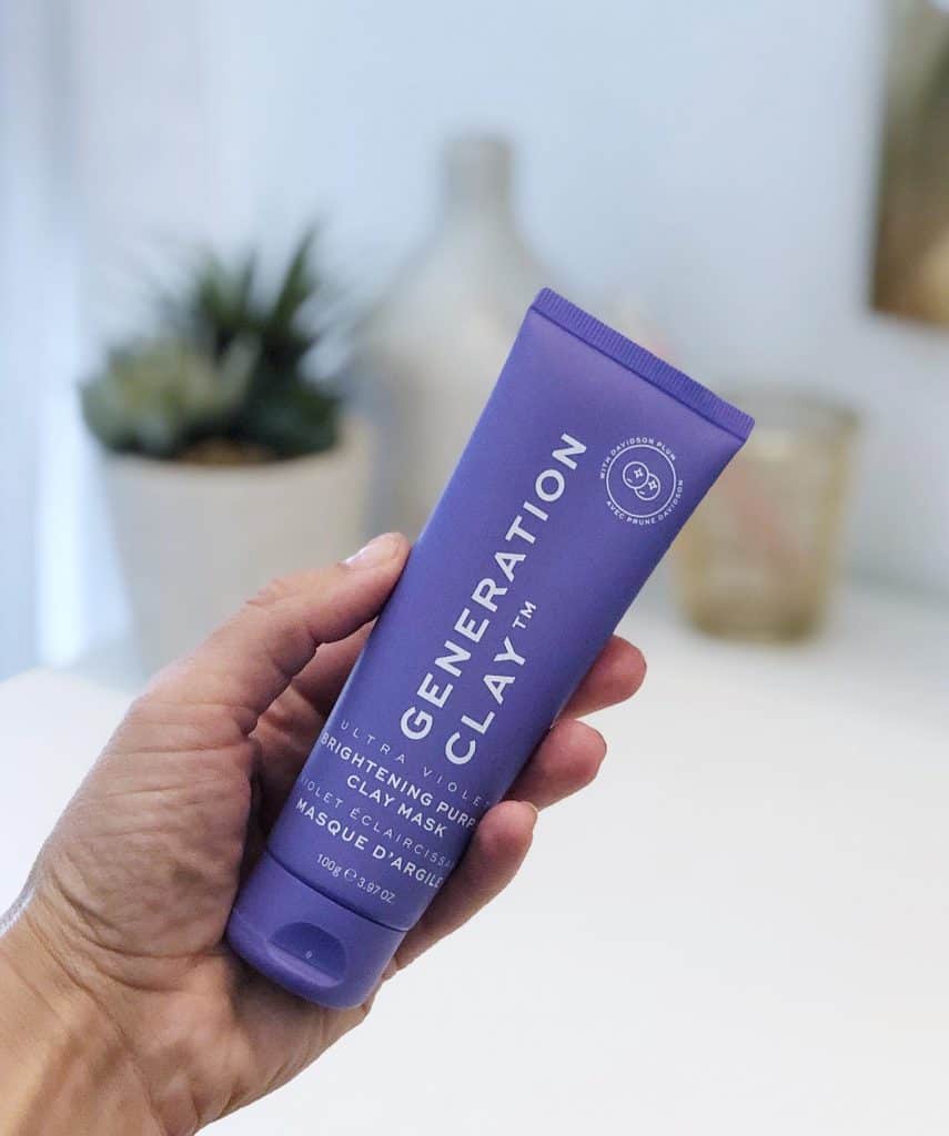 generation clay ultra violet brightening purple clay mask