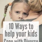 divorce, kids, coping, help, tips