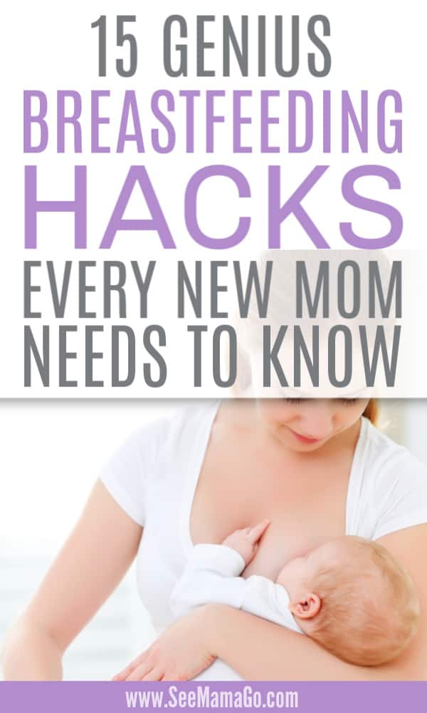 breasetfeeding hacks, new mom, tips and tricks