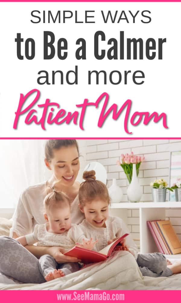 patient parent, calm mom