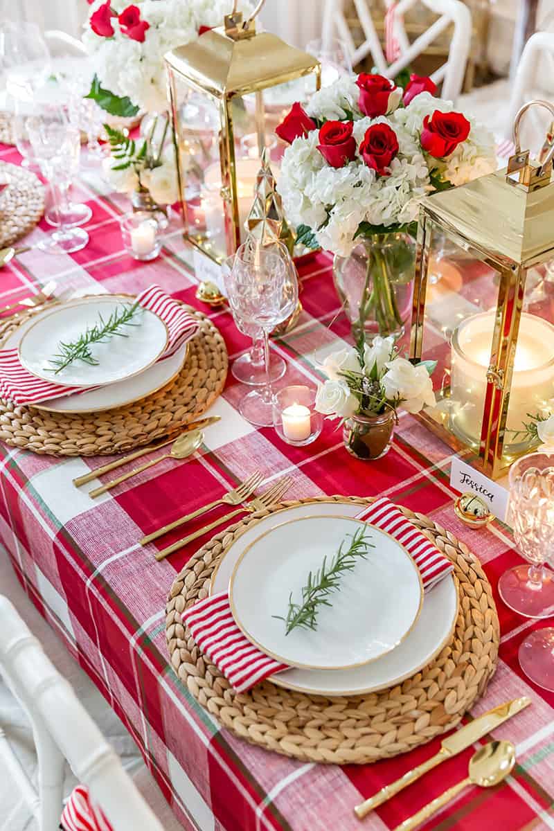 Christmas Table Setting Ideas