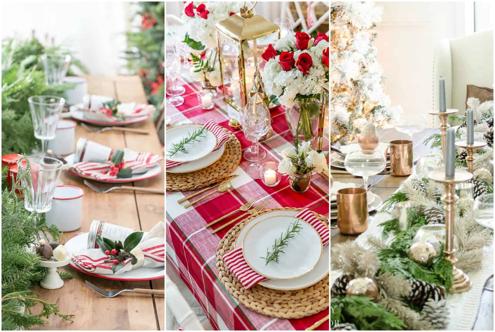 Best Christmas Table Decorations - Christmas Table Ideas 2023