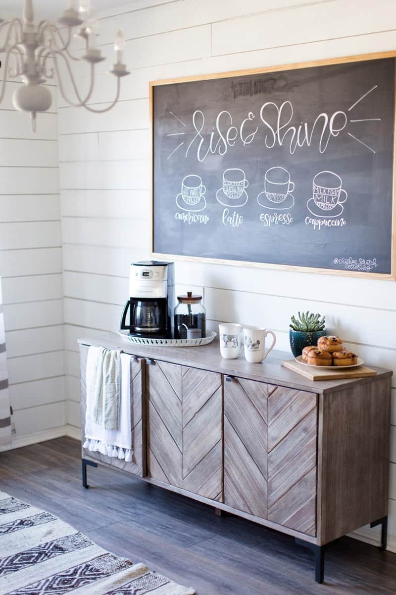 DIY Coffee station