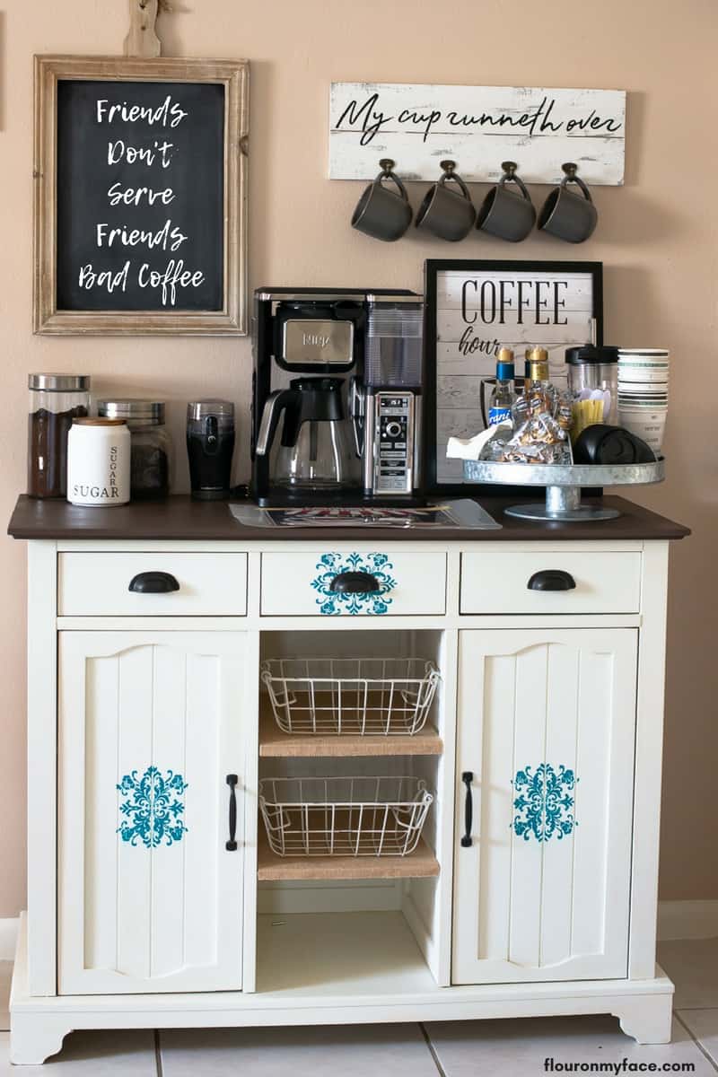 DIY coffee bar