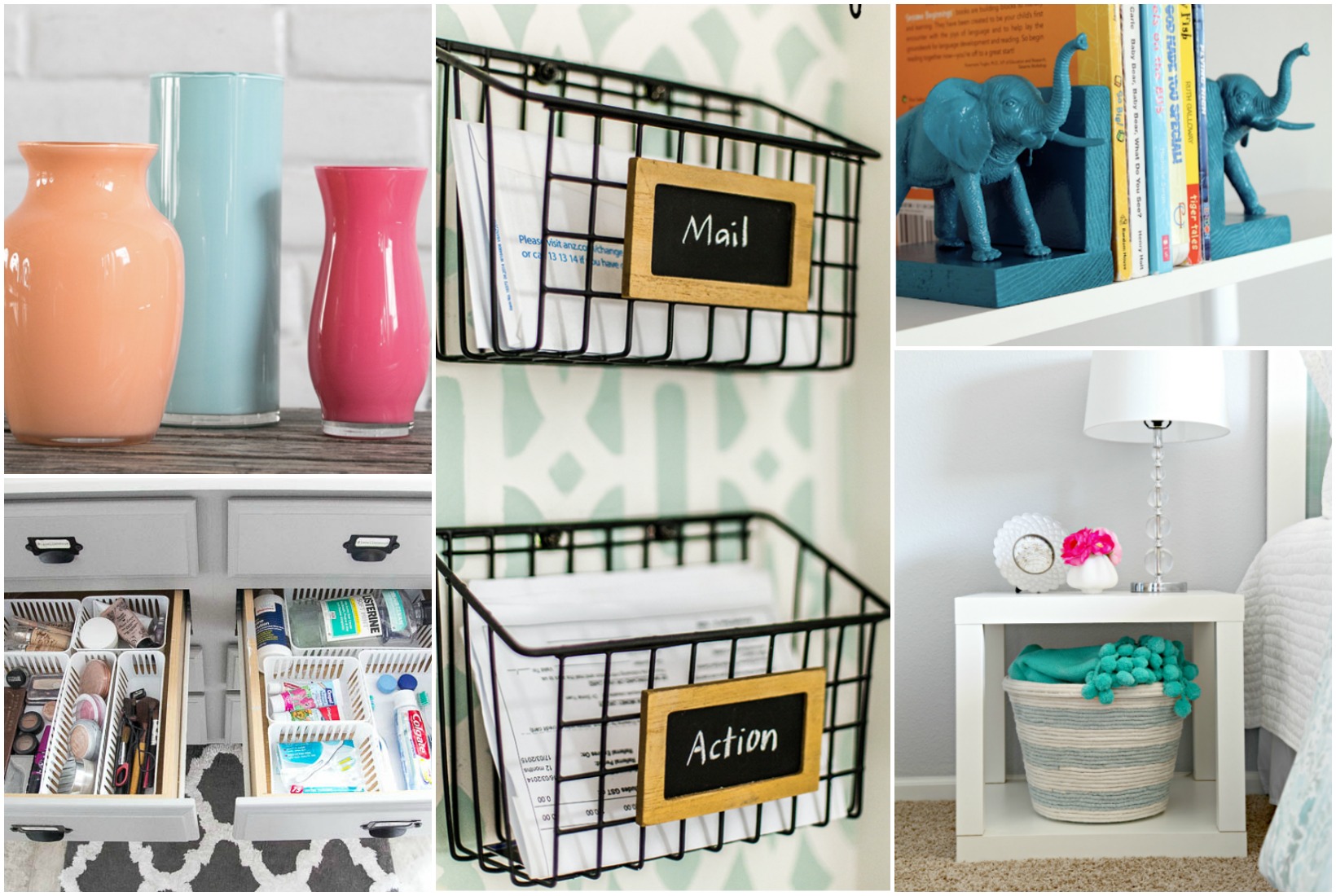 Under the Kitchen Sink Organization with Dollar Store Bins