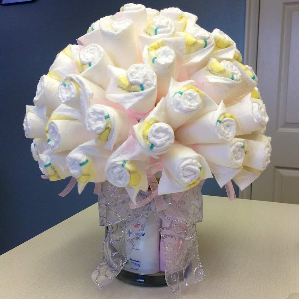 diaper bouquet