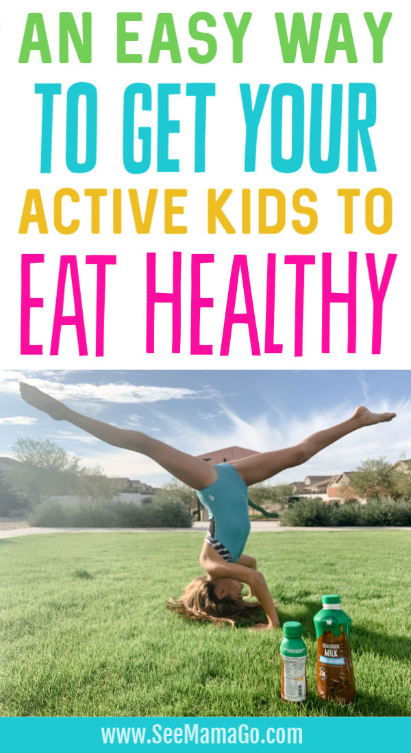How to get your active kids to eat healthy with Shamrock Farms 