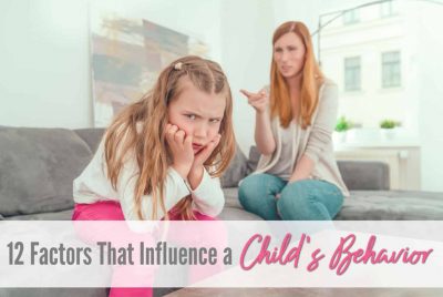factors that influence a child's behavior