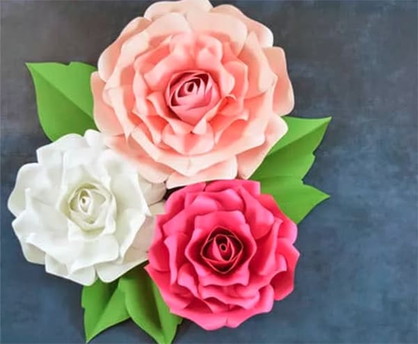How to Make Paper flowers at Home