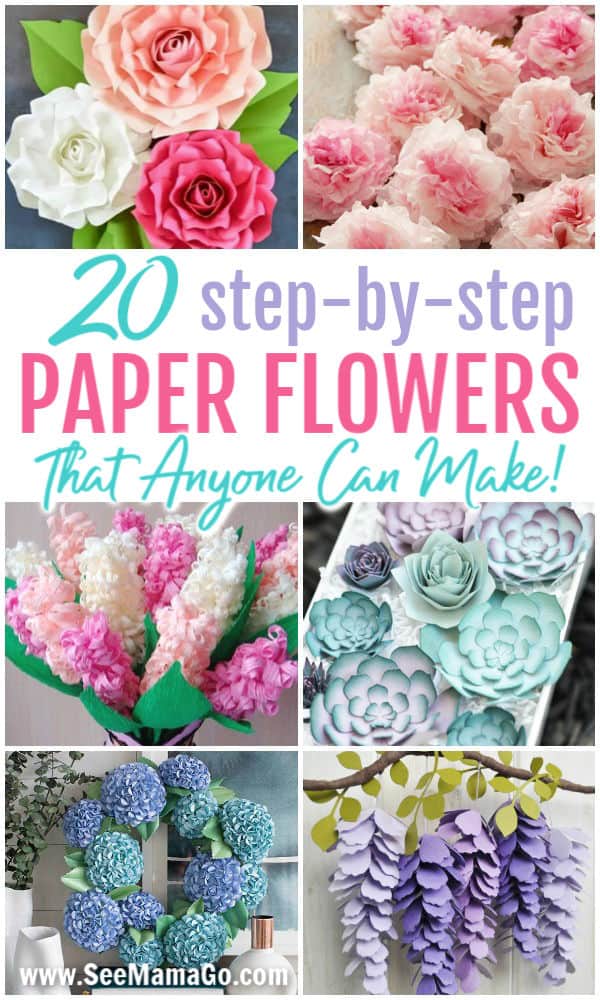Easy DIY Paper Roses