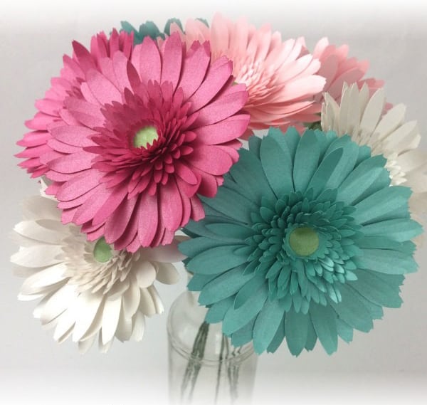 How to make paper Gerbera Daisy