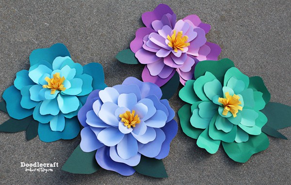 How to Make Paper Flowers at Home