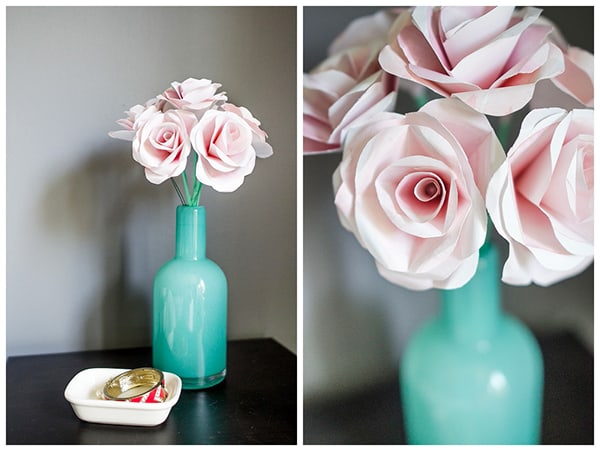 step by step tutorial how to make paper flowers at home