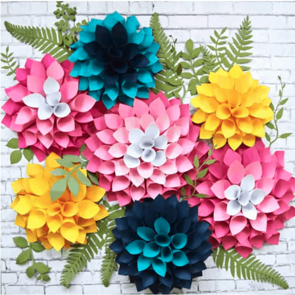 DIY Paper Dahlia Tutorial 