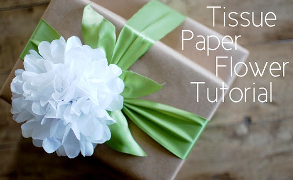 tissue paper flowers