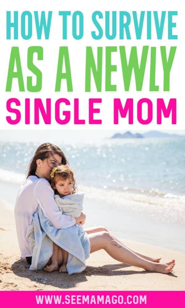 newly single mom