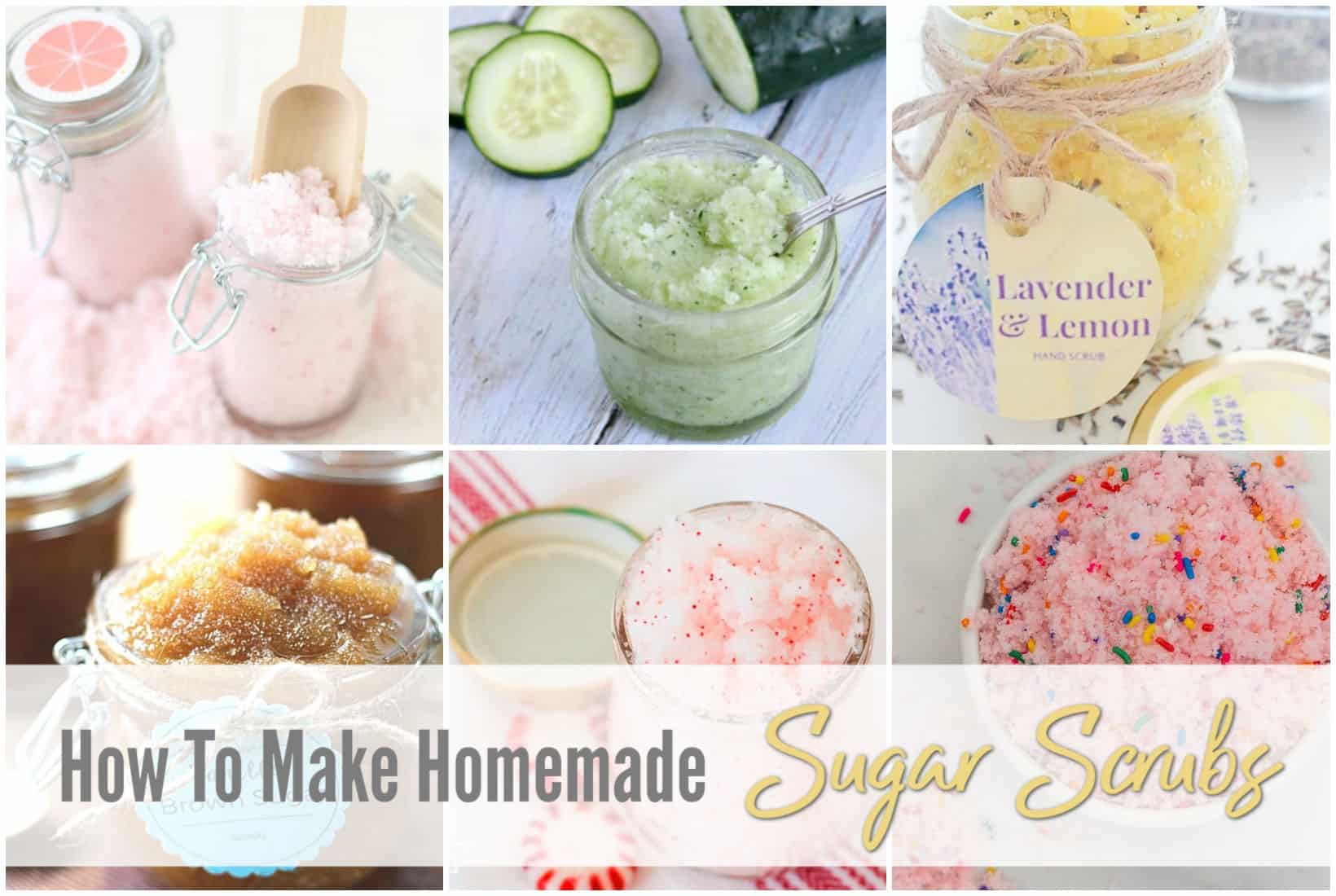 Homemade Sugar Scrub Recipes