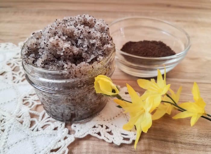 French Vanilla Coffee Sugar Scrub