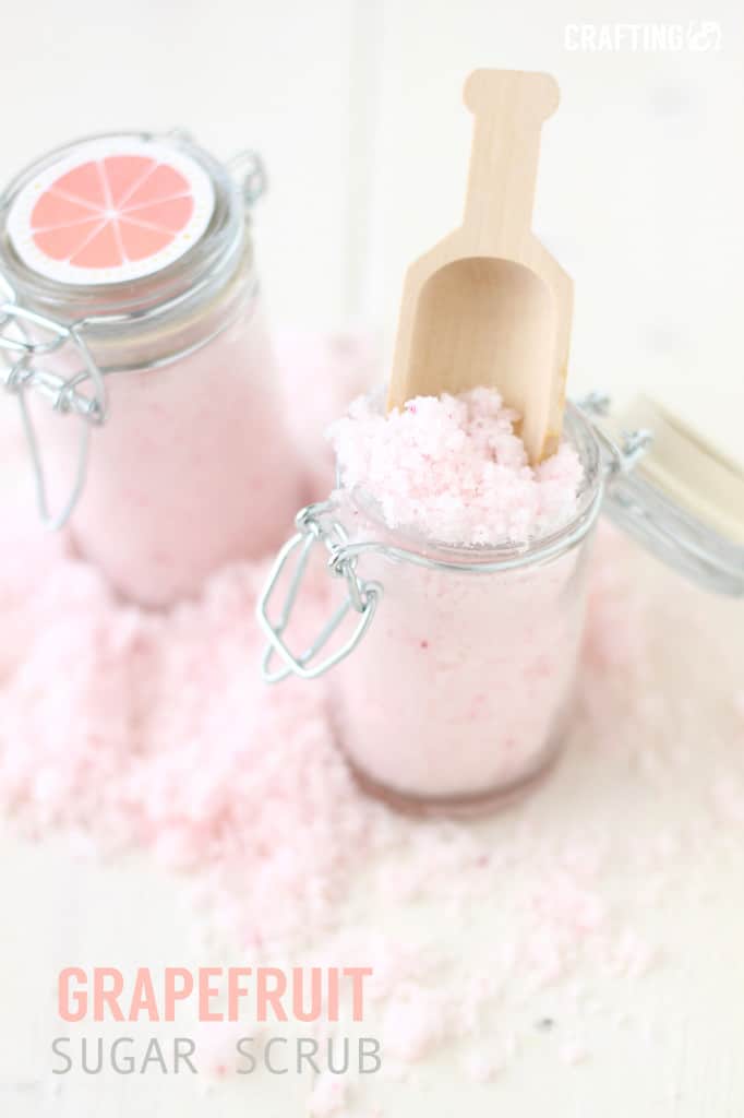 Grapefruit Sugar Scrub