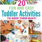 Fun and easy activities for toddlers