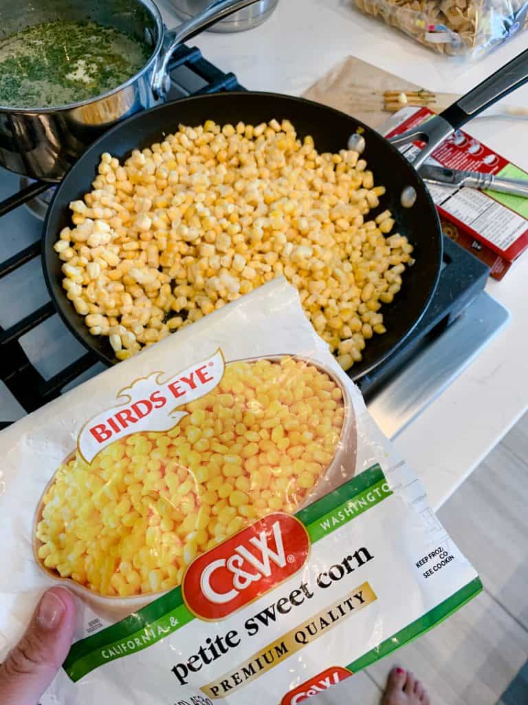 frozen corn for recipe 