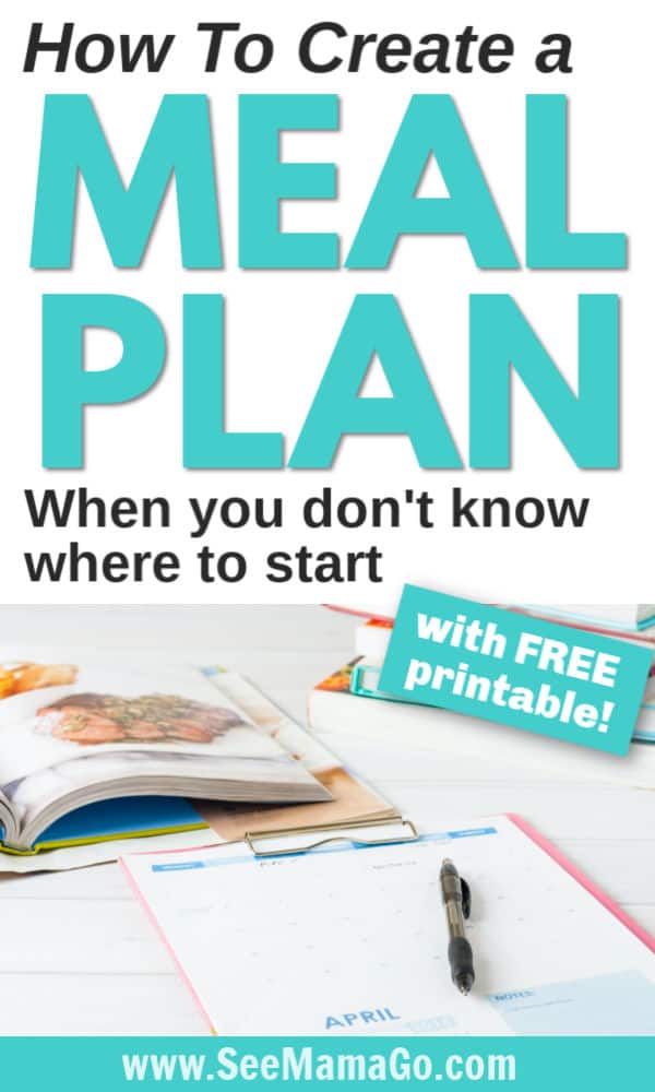 meal planning for beginners