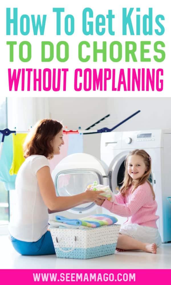 getting kids to do chores without nagging them