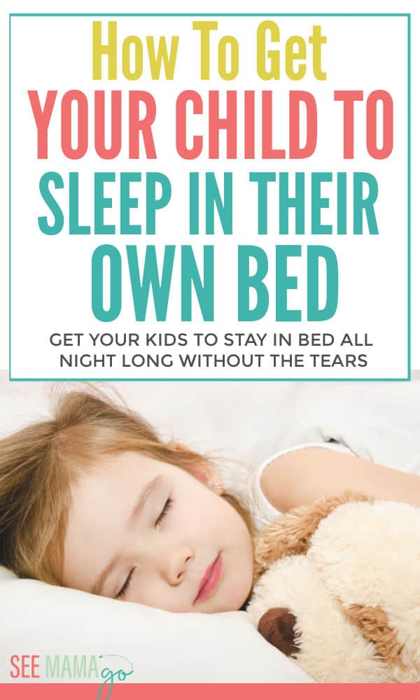 How to get your kids to sleep in their own bed at night