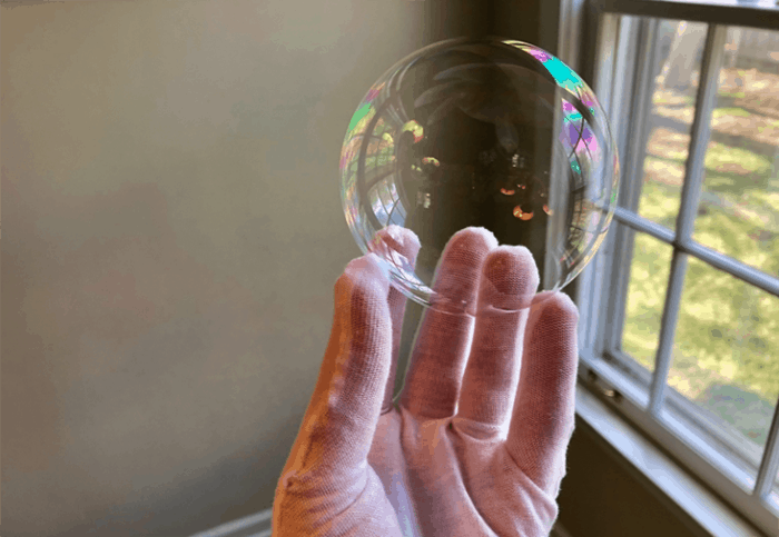 unpoppable bubble